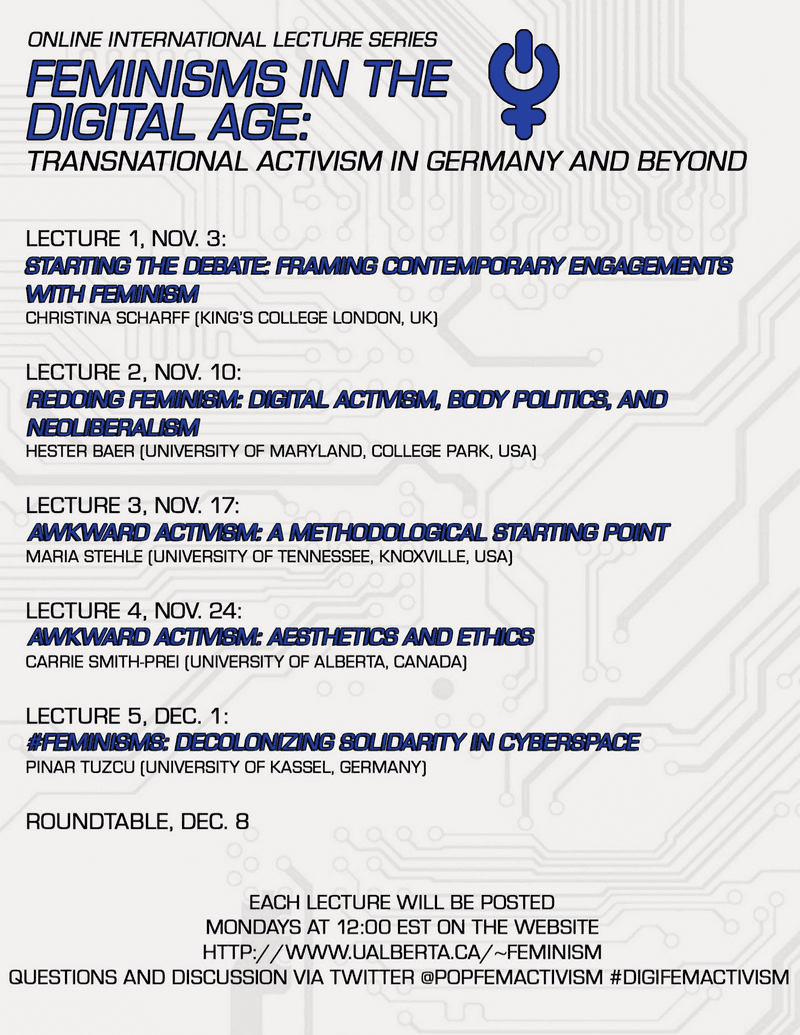 Feminisms in the Digital Age - Transnational Activism in Germany and Beyond